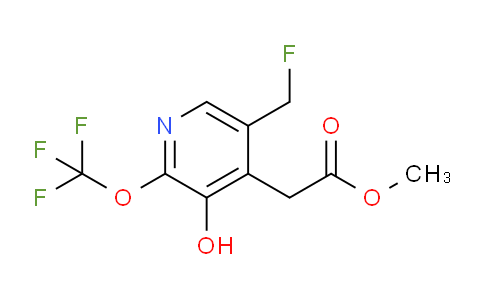 AM156656 | 1806158-86-0 | Methyl 5-(fluoromethyl)-3-hydroxy-2-(trifluoromethoxy)pyridine-4-acetate
