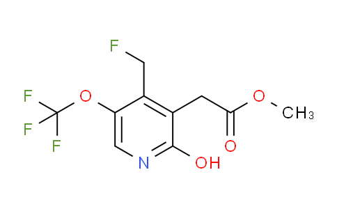 AM156657 | 1806026-97-0 | Methyl 4-(fluoromethyl)-2-hydroxy-5-(trifluoromethoxy)pyridine-3-acetate