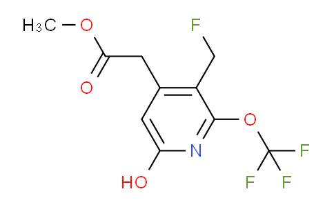 AM156666 | 1804830-70-3 | Methyl 3-(fluoromethyl)-6-hydroxy-2-(trifluoromethoxy)pyridine-4-acetate