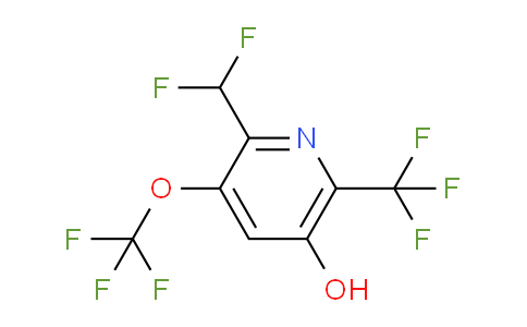 AM156667 | 1804348-37-5 | 2-(Difluoromethyl)-5-hydroxy-3-(trifluoromethoxy)-6-(trifluoromethyl)pyridine