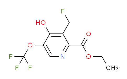 AM156671 | 1804829-39-7 | Ethyl 3-(fluoromethyl)-4-hydroxy-5-(trifluoromethoxy)pyridine-2-carboxylate