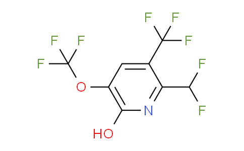 AM156674 | 1804838-15-0 | 2-(Difluoromethyl)-6-hydroxy-5-(trifluoromethoxy)-3-(trifluoromethyl)pyridine
