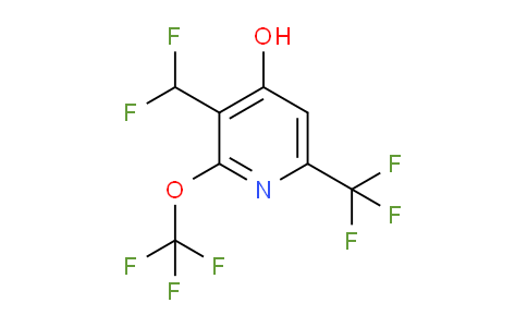 AM156680 | 1806171-54-9 | 3-(Difluoromethyl)-4-hydroxy-2-(trifluoromethoxy)-6-(trifluoromethyl)pyridine