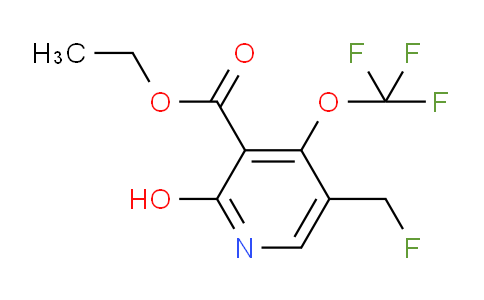 Ethyl 5-(fluoromethyl)-2-hydroxy-4-(trifluoromethoxy)pyridine-3-carboxylate