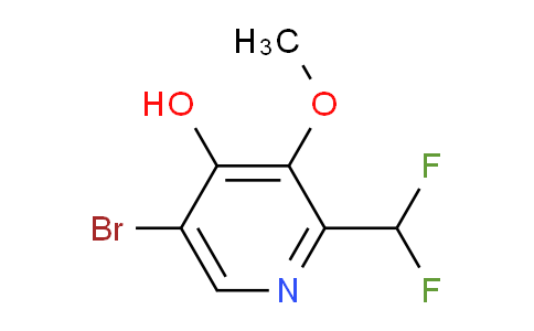 AM15669 | 1804658-81-8 | 5-Bromo-2-(difluoromethyl)-4-hydroxy-3-methoxypyridine