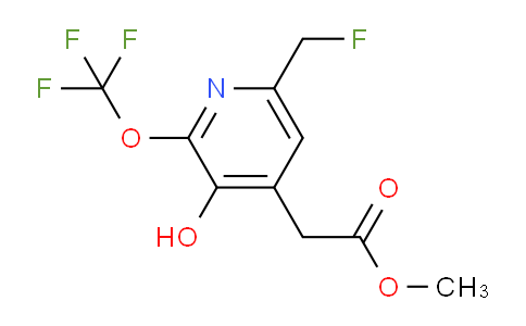 AM156692 | 1804366-35-5 | Methyl 6-(fluoromethyl)-3-hydroxy-2-(trifluoromethoxy)pyridine-4-acetate