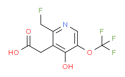 AM156695 | 1804345-87-6 | 2-(Fluoromethyl)-4-hydroxy-5-(trifluoromethoxy)pyridine-3-acetic acid