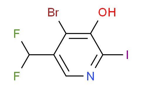 AM15670 | 1806071-76-0 | 4-Bromo-5-(difluoromethyl)-3-hydroxy-2-iodopyridine