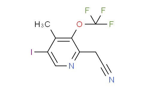 AM156709 | 1804830-67-8 | 5-Iodo-4-methyl-3-(trifluoromethoxy)pyridine-2-acetonitrile