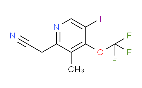 AM156713 | 1804434-75-0 | 5-Iodo-3-methyl-4-(trifluoromethoxy)pyridine-2-acetonitrile