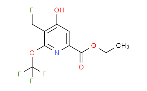 AM156729 | 1804366-03-7 | Ethyl 3-(fluoromethyl)-4-hydroxy-2-(trifluoromethoxy)pyridine-6-carboxylate
