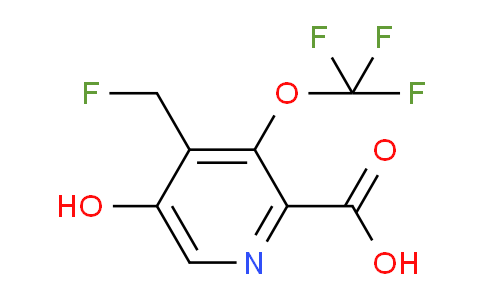 AM156730 | 1804836-22-3 | 4-(Fluoromethyl)-5-hydroxy-3-(trifluoromethoxy)pyridine-2-carboxylic acid