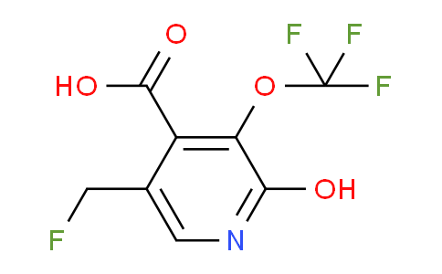 AM156731 | 1806264-68-5 | 5-(Fluoromethyl)-2-hydroxy-3-(trifluoromethoxy)pyridine-4-carboxylic acid
