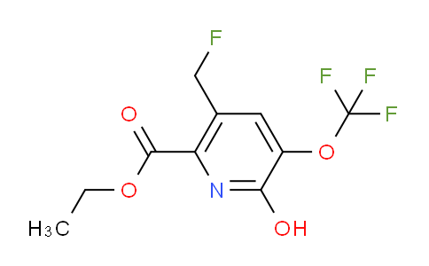 AM156739 | 1804774-91-1 | Ethyl 5-(fluoromethyl)-2-hydroxy-3-(trifluoromethoxy)pyridine-6-carboxylate