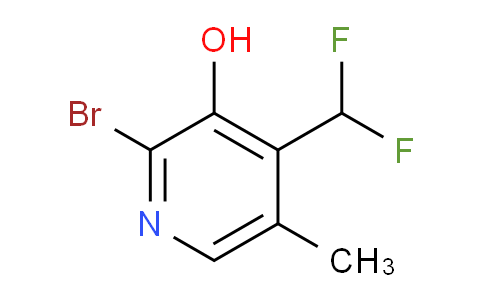2-Bromo-4-(difluoromethyl)-3-hydroxy-5-methylpyridine