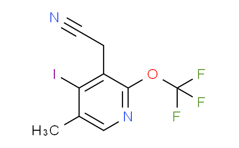AM156767 | 1804778-46-8 | 4-Iodo-5-methyl-2-(trifluoromethoxy)pyridine-3-acetonitrile