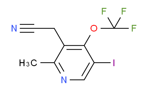 AM156769 | 1804350-51-3 | 5-Iodo-2-methyl-4-(trifluoromethoxy)pyridine-3-acetonitrile