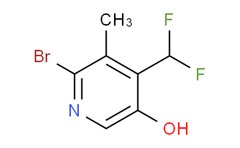 AM15677 | 1804658-87-4 | 2-Bromo-4-(difluoromethyl)-5-hydroxy-3-methylpyridine