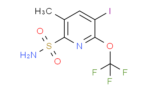 AM156777 | 1804777-30-7 | 3-Iodo-5-methyl-2-(trifluoromethoxy)pyridine-6-sulfonamide