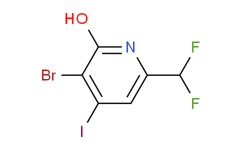 AM15678 | 1807000-40-3 | 3-Bromo-6-(difluoromethyl)-2-hydroxy-4-iodopyridine