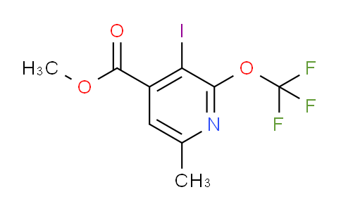 AM156780 | 1804832-55-0 | Methyl 3-iodo-6-methyl-2-(trifluoromethoxy)pyridine-4-carboxylate