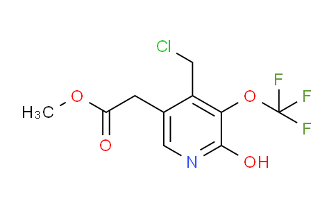 AM156782 | 1806730-02-8 | Methyl 4-(chloromethyl)-2-hydroxy-3-(trifluoromethoxy)pyridine-5-acetate