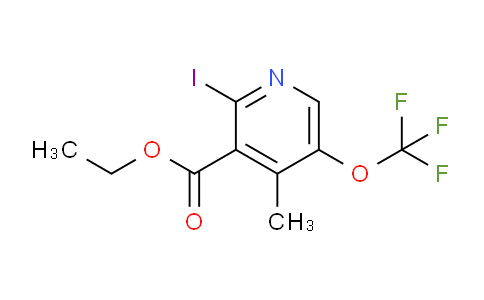AM156786 | 1804648-97-2 | Ethyl 2-iodo-4-methyl-5-(trifluoromethoxy)pyridine-3-carboxylate