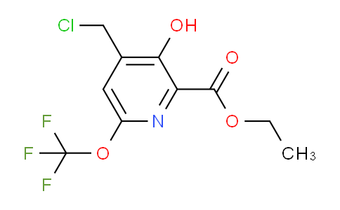 AM156789 | 1804825-84-0 | Ethyl 4-(chloromethyl)-3-hydroxy-6-(trifluoromethoxy)pyridine-2-carboxylate