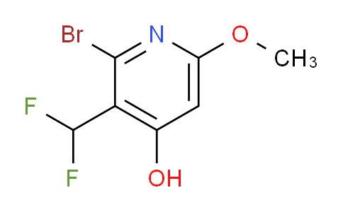 AM15679 | 1806907-28-7 | 2-Bromo-3-(difluoromethyl)-4-hydroxy-6-methoxypyridine