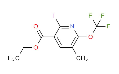 AM156794 | 1804773-50-9 | Ethyl 2-iodo-5-methyl-6-(trifluoromethoxy)pyridine-3-carboxylate