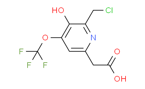 AM156795 | 1804835-05-9 | 2-(Chloromethyl)-3-hydroxy-4-(trifluoromethoxy)pyridine-6-acetic acid