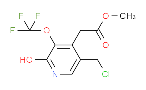 AM156797 | 1804360-97-1 | Methyl 5-(chloromethyl)-2-hydroxy-3-(trifluoromethoxy)pyridine-4-acetate