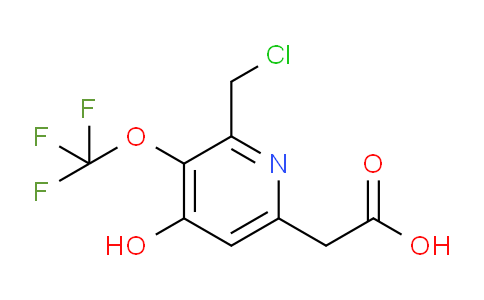 AM156799 | 1804779-11-0 | 2-(Chloromethyl)-4-hydroxy-3-(trifluoromethoxy)pyridine-6-acetic acid