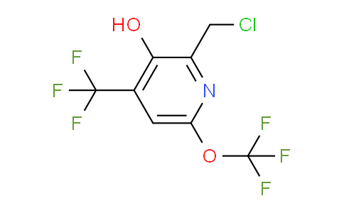 AM156800 | 1806267-21-9 | 2-(Chloromethyl)-3-hydroxy-6-(trifluoromethoxy)-4-(trifluoromethyl)pyridine