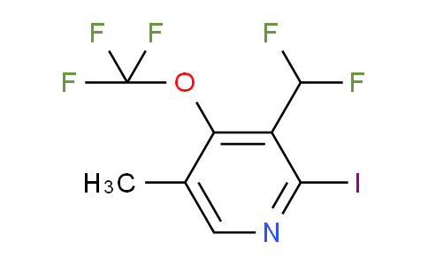 AM156802 | 1804349-36-7 | 3-(Difluoromethyl)-2-iodo-5-methyl-4-(trifluoromethoxy)pyridine