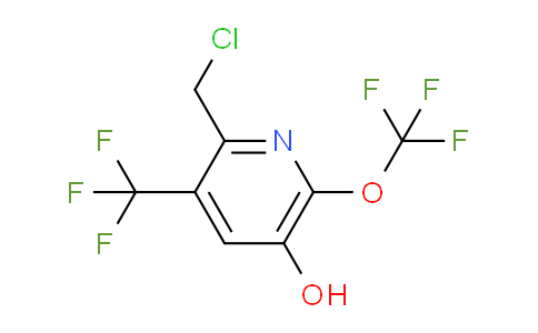 AM156803 | 1804825-28-2 | 2-(Chloromethyl)-5-hydroxy-6-(trifluoromethoxy)-3-(trifluoromethyl)pyridine