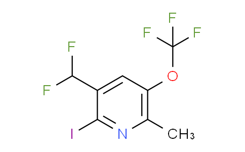 AM156804 | 1804349-45-8 | 3-(Difluoromethyl)-2-iodo-6-methyl-5-(trifluoromethoxy)pyridine