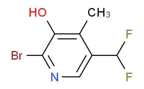 AM15681 | 1805168-77-7 | 2-Bromo-5-(difluoromethyl)-3-hydroxy-4-methylpyridine