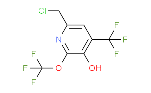 AM156810 | 1806736-65-1 | 6-(Chloromethyl)-3-hydroxy-2-(trifluoromethoxy)-4-(trifluoromethyl)pyridine