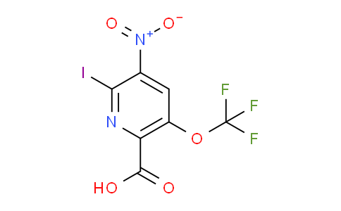 AM156812 | 1806192-27-7 | 2-Iodo-3-nitro-5-(trifluoromethoxy)pyridine-6-carboxylic acid