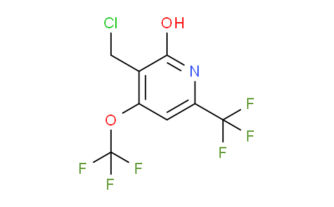 AM156816 | 1806736-72-0 | 3-(Chloromethyl)-2-hydroxy-4-(trifluoromethoxy)-6-(trifluoromethyl)pyridine