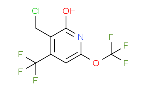 AM156825 | 1804777-67-0 | 3-(Chloromethyl)-2-hydroxy-6-(trifluoromethoxy)-4-(trifluoromethyl)pyridine