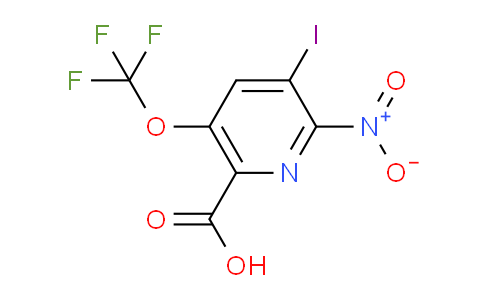 AM156827 | 1804828-60-1 | 3-Iodo-2-nitro-5-(trifluoromethoxy)pyridine-6-carboxylic acid