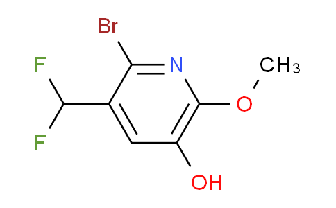 AM15683 | 1805370-56-2 | 2-Bromo-3-(difluoromethyl)-5-hydroxy-6-methoxypyridine