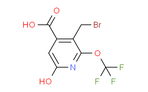 AM156830 | 1804352-64-4 | 3-(Bromomethyl)-6-hydroxy-2-(trifluoromethoxy)pyridine-4-carboxylic acid