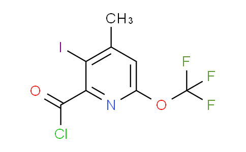 AM156849 | 1804829-02-4 | 3-Iodo-4-methyl-6-(trifluoromethoxy)pyridine-2-carbonyl chloride