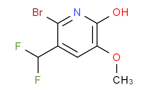 AM15685 | 1806833-68-0 | 2-Bromo-3-(difluoromethyl)-6-hydroxy-5-methoxypyridine