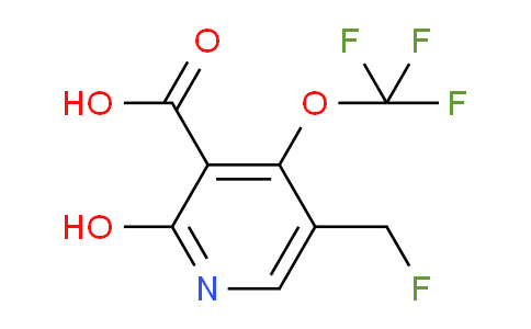 5-(Fluoromethyl)-2-hydroxy-4-(trifluoromethoxy)pyridine-3-carboxylic acid