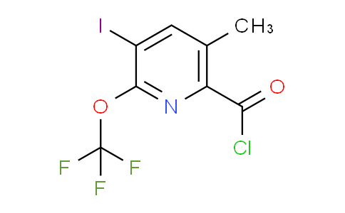 AM156852 | 1804347-14-5 | 3-Iodo-5-methyl-2-(trifluoromethoxy)pyridine-6-carbonyl chloride