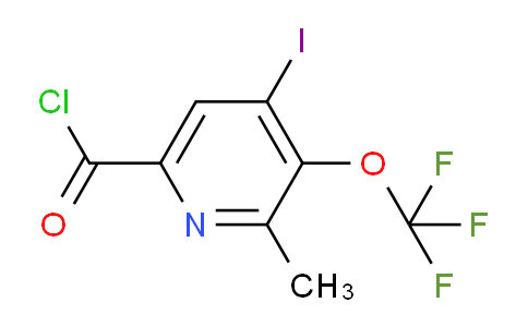 AM156854 | 1806233-78-2 | 4-Iodo-2-methyl-3-(trifluoromethoxy)pyridine-6-carbonyl chloride
